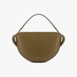 Wandler Yara Leather Bag in Green