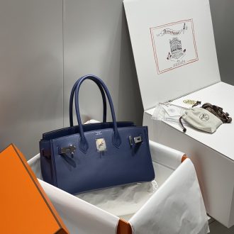 Hermes Hermès Birkin Leather Handbag