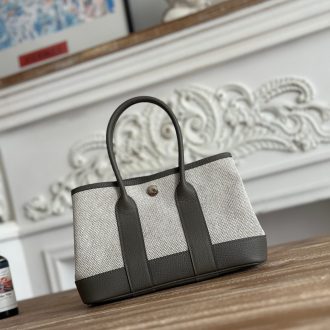Hermes Elegant Canvas Tote Bag