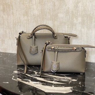 Fendi Elegant Leather Handbag Set