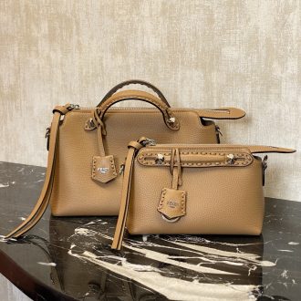Fendi Double Leather Handbag Set