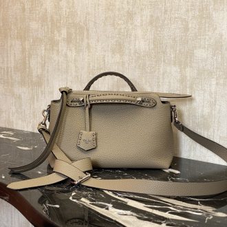 Fendi Pebbled Leather Handbag