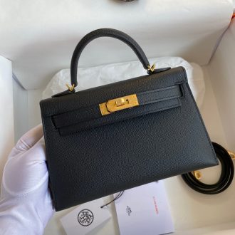 Hermes Hermès Mini Kelly Leather Handbag