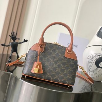 Celine Monogram Leather Handbag