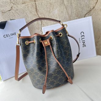 Celine Monogram Bucket Bag