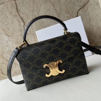 Celine Triomphe Canvas Handbag