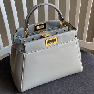 Fendi Peekaboo Mini Leather Bag