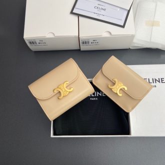 Celine Triomphe Calfskin Wallet