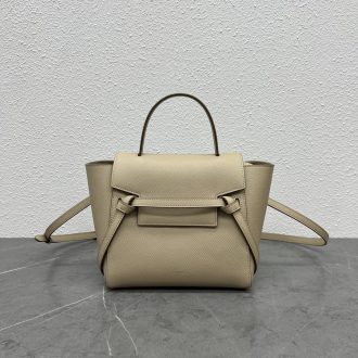 Celine Classic Beige Leather Handbag