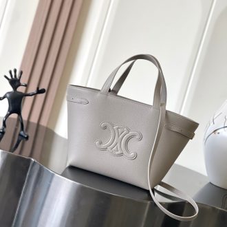 Celine Triomphe Leather Tote Bag
