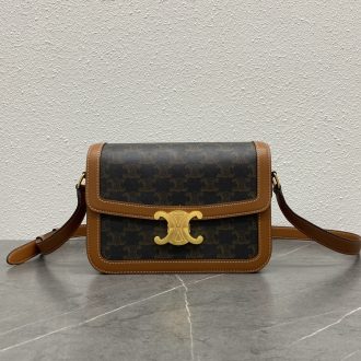 Celine Triomphe Canvas Shoulder Bag
