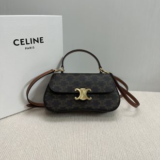 Celine Triomphe Canvas Top Handle Bag