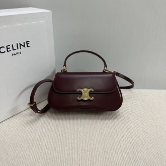 Celine Triomphe Leather Handbag