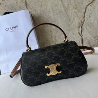 Celine Triomphe Canvas Shoulder Bag