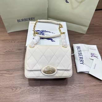 Burberry Quilted Leather Shoulder Bag