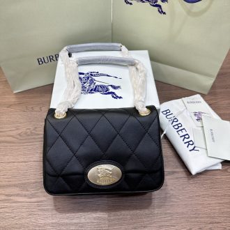 Burberry Quilted Leather Shoulder Bag