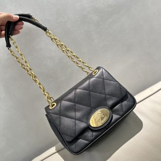 Burberry Quilted Leather Chain Shoulder Bag