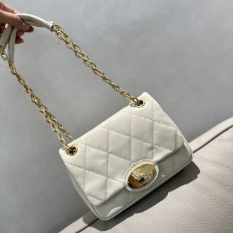 Burberry Quilted Leather Shoulder Bag