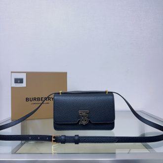 Burberry Small Leather TB Bag