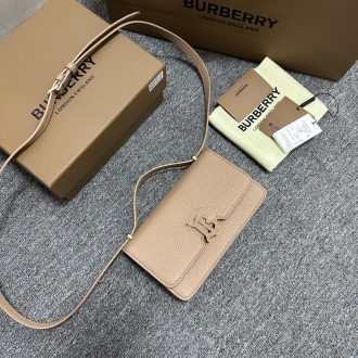 Burberry Grainy Leather Crossbody Bag