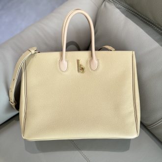 Burberry Leather Tote Bag
