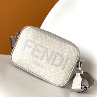 Fendi Monogram Canvas Crossbody Bag
