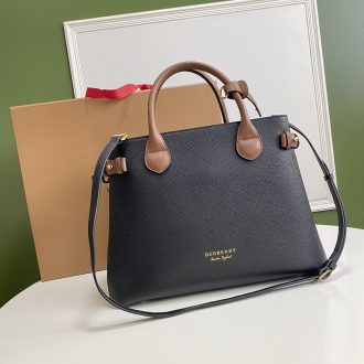 Burberry Leather Tote Bag