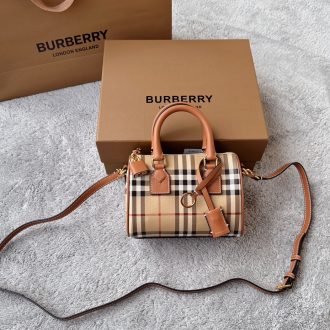 Burberry Vintage Check Mini Satchel Bag