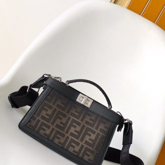 Fendi Peekaboo Mini Shoulder Bag