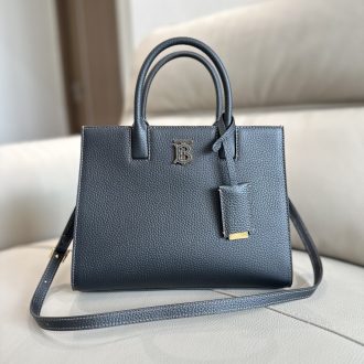 Burberry TB Leather Tote Bag