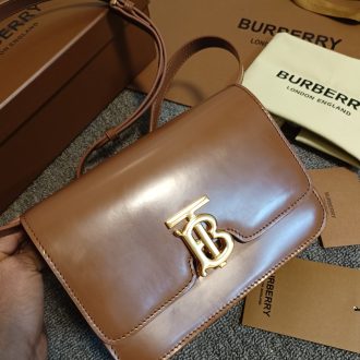 Burberry Leather Crossbody Bag