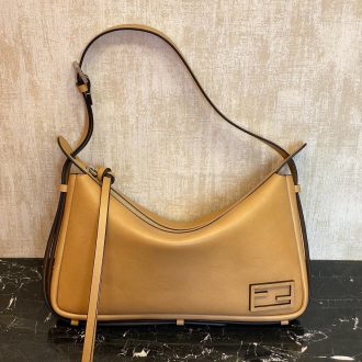 Fendi Leather Hobo Bag