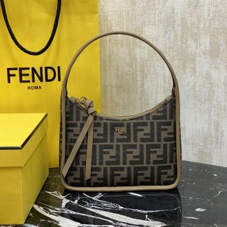 Fendi Signature Logo Baguette Bag