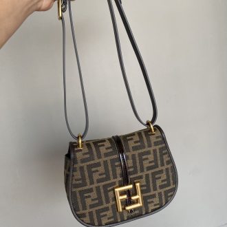 Fendi Signature Monogram Shoulder Bag