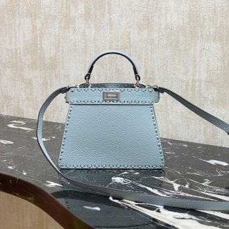 Fendi Peekaboo Mini Leather Bag