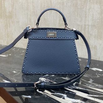 Fendi Peekaboo Iconic Leather Handbag