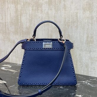 Fendi Textured Leather Handbag