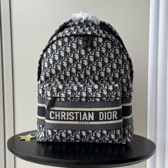 Dior Oblique Canvas Backpack