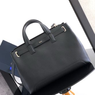 Dior Leather Elegance Tote Bag