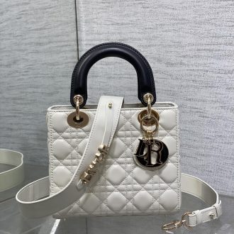 Dior Lady Quilted Leather Handbag