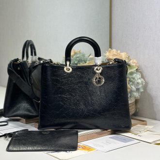 Dior Black Leather Handbag