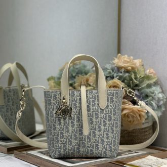 Dior Monogram Canvas Tote Bag