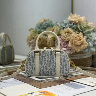 Dior Monogram Canvas Mini Satchel