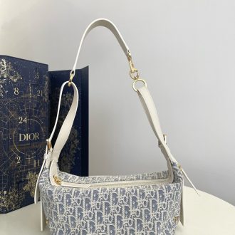 Dior Signature Monogram Shoulder Bag