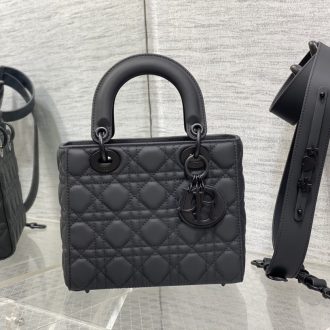 Dior Lady Dior Black Handbag