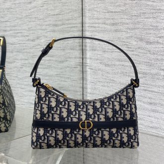 Dior Oblique Canvas Shoulder Bag