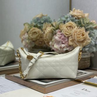 Dior Quilted Leather Shoulder Bag