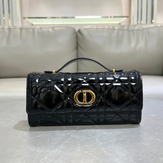 Dior Patent Leather Mini Clutch