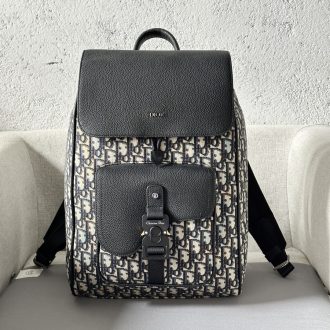 Dior Oblique Canvas Backpack
