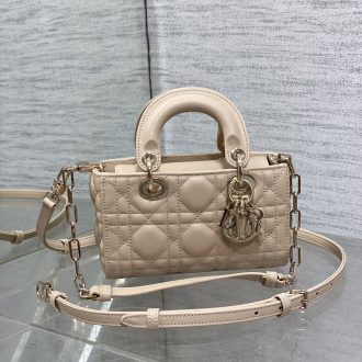 Dior Lady Dior Beige Mini Bag